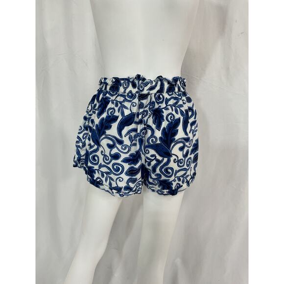 Cleobella 'Savannah' Blue Poplin Short Size S - Picture 3 of 5